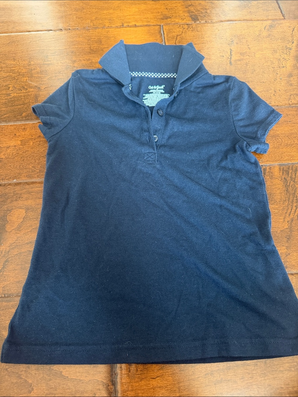 Cat & Jack Navy Blue Polo Shirt